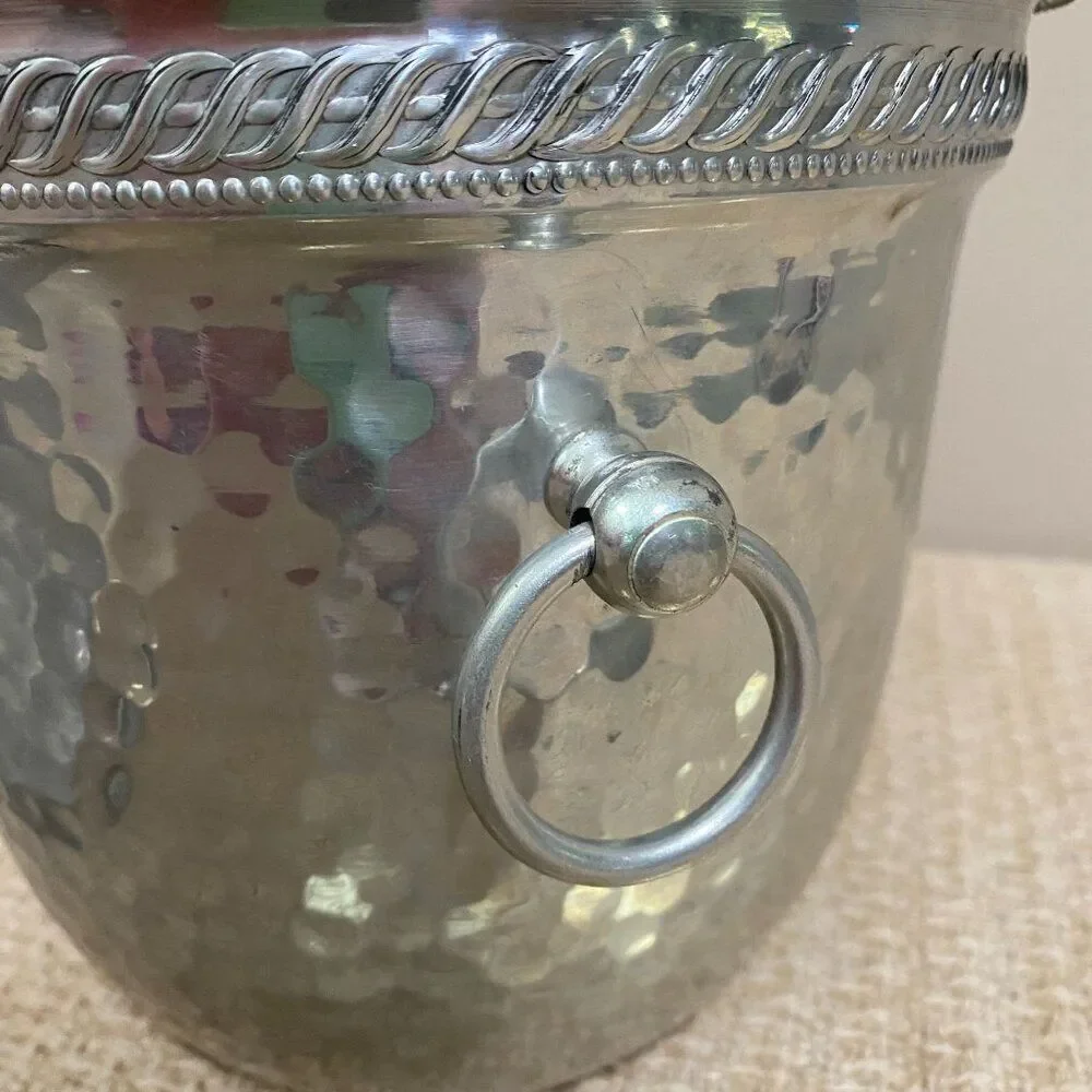 Vintage Aluminum Ice Bucket Vintage